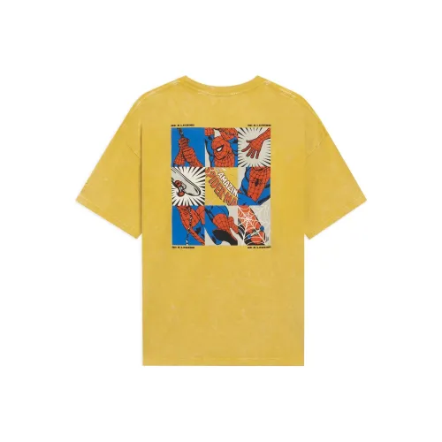 LiNing Disney T Shirt Unisex Citrus Orange Yellow