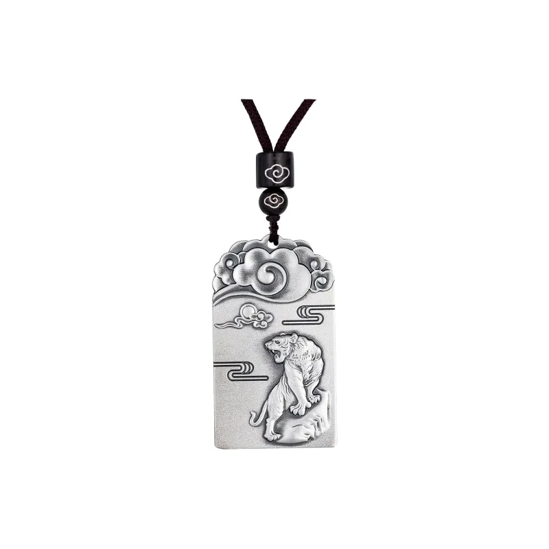 Yu Yin 999 Fine Silver Pendants Unisex-10