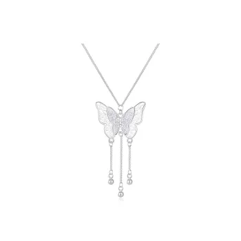 VANA S 990 Silver Sterling Silver Necklaces Women's