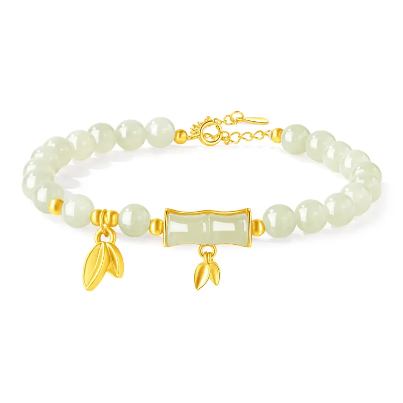 Branded Jewelry Bracelets Pale Greenish White Jade Women's-0