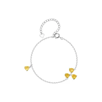 CENTURY&KINDLE S925 Silver Anklets Women's
