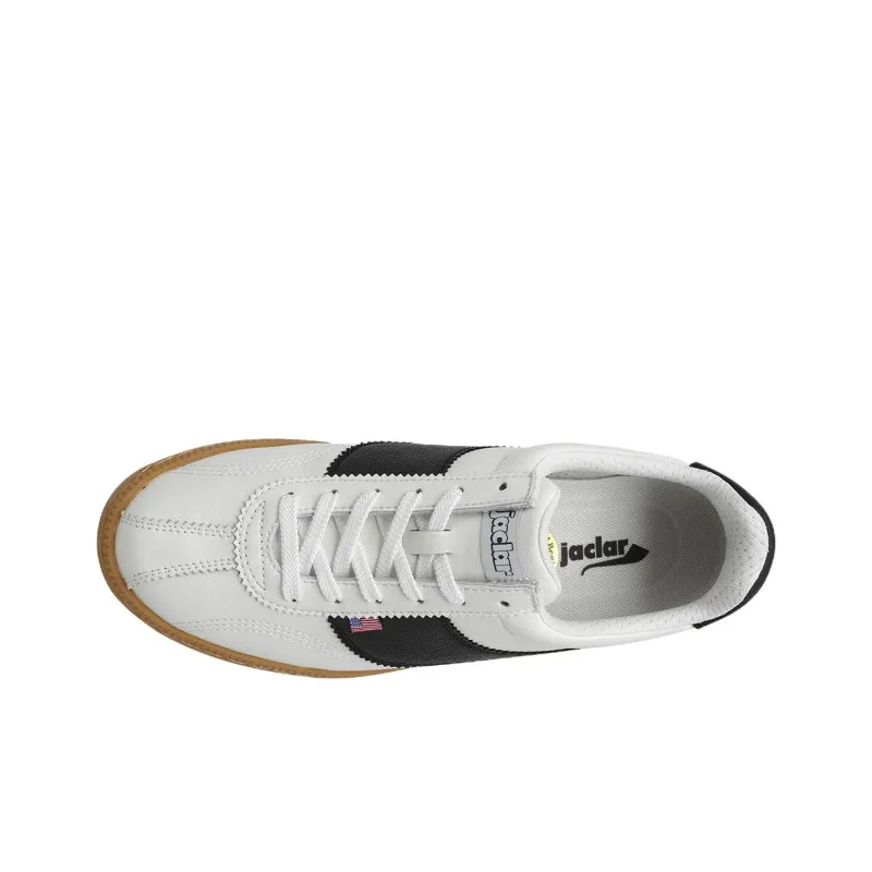 JACLAR CHAMP 1975 Low Top Skateboard Shoes Unisex White Black-4