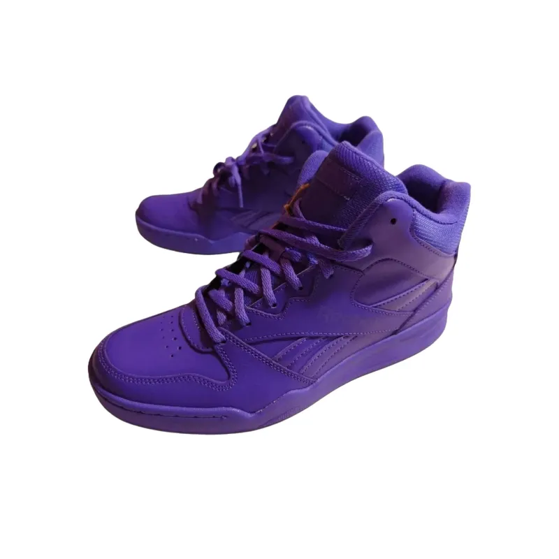 Reebok Anti Slip Wear Resistant High Top Vintage Basketball Shoes Women's Blue-1
