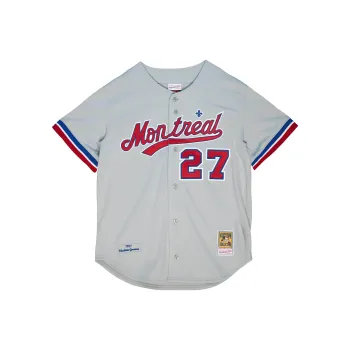 Mitchell Ness Mlb Montreal Expos Cooperstown '/Red' Authentic Jersey