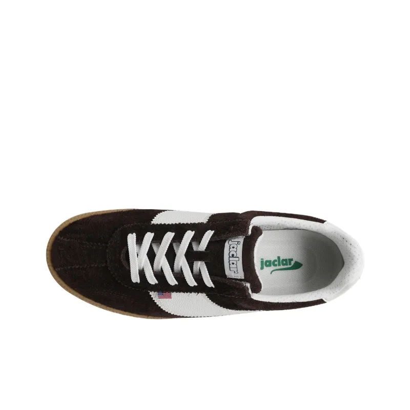 JACLAR CHAMP 1975 SPLIT Low Top Skateboard Shoes Unisex Brown White-4