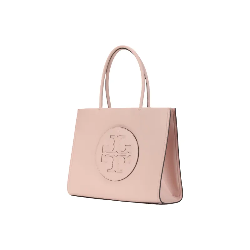 TORY BURCH Ella Synthetic Leather Tote Bag Shopping Bag Shoulder Bag Crossbody Bag Handbag Small Size Women's Dawn Pink-1