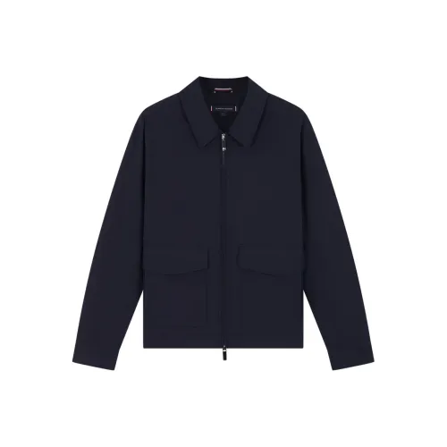 tommy Sandal Hilfiger Jacket Men's Navy Blue DW5