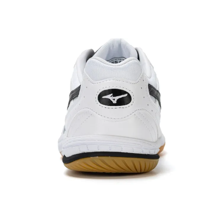 Mizuno Anti Slip And Wear Resistant Breathable Low Top Training Shoes Unisex White Black-2