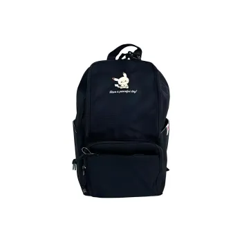 POKEMON Polyester Backpack Regular Unisex Black