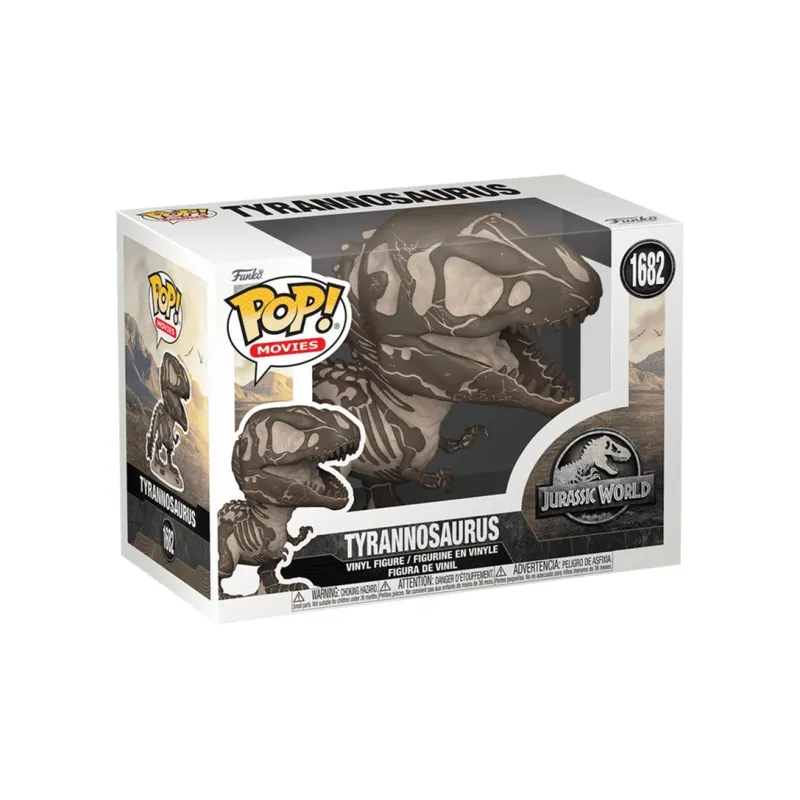Funko Jurassic Park, Tyrannosaurus Rex, Fossil Chibi Figures-1