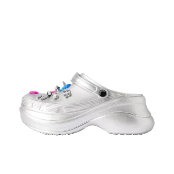 Crocs x Balenciaga Clogs Women's Silver