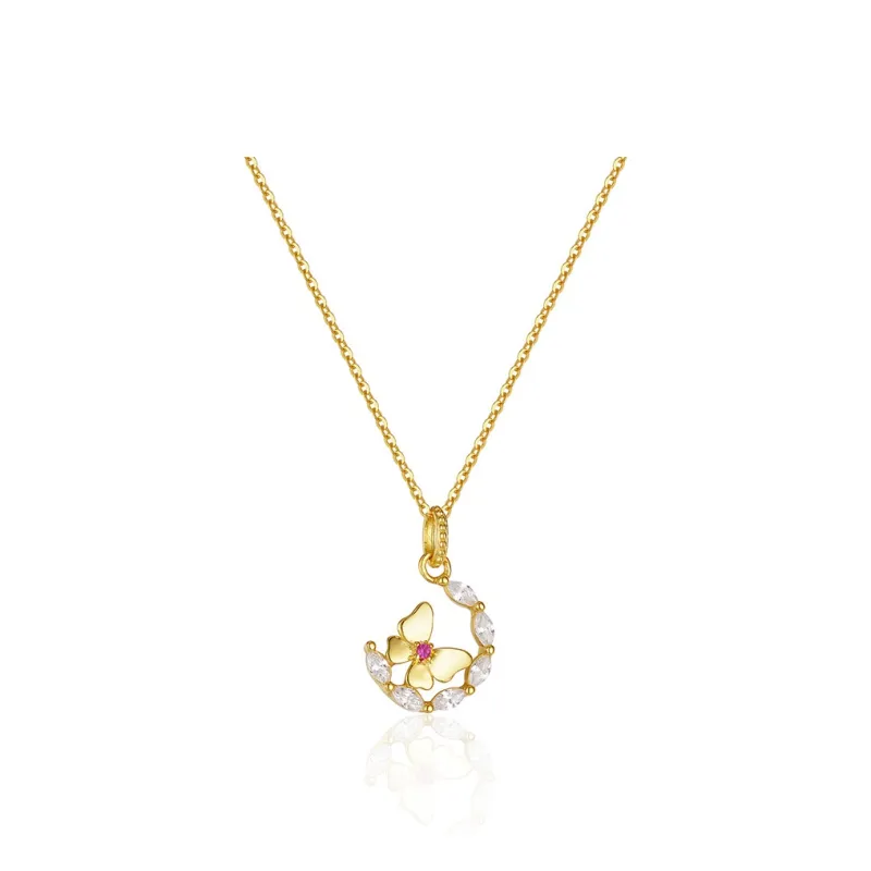 Suddenly Lucky S925 Silver Necklaces Women's-0