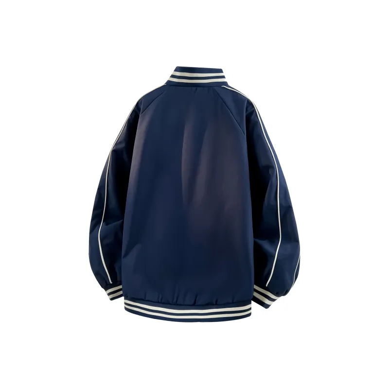 Warrior Huichao Riding The Wind Collection Jackets Coats Unisex Navy Blue-1