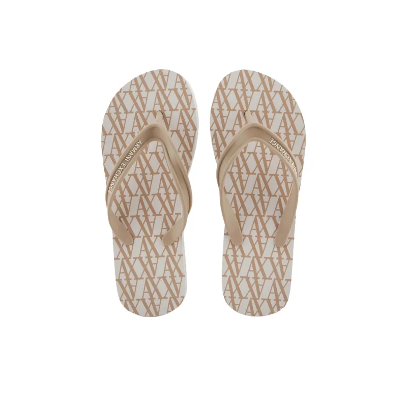 ARMANI EXCHANGEAE Flip Flops Women's Light Umber-4