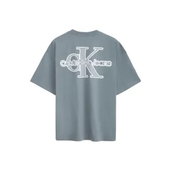 CALVIN KLEIN T Shirt Unisex Slate Gray