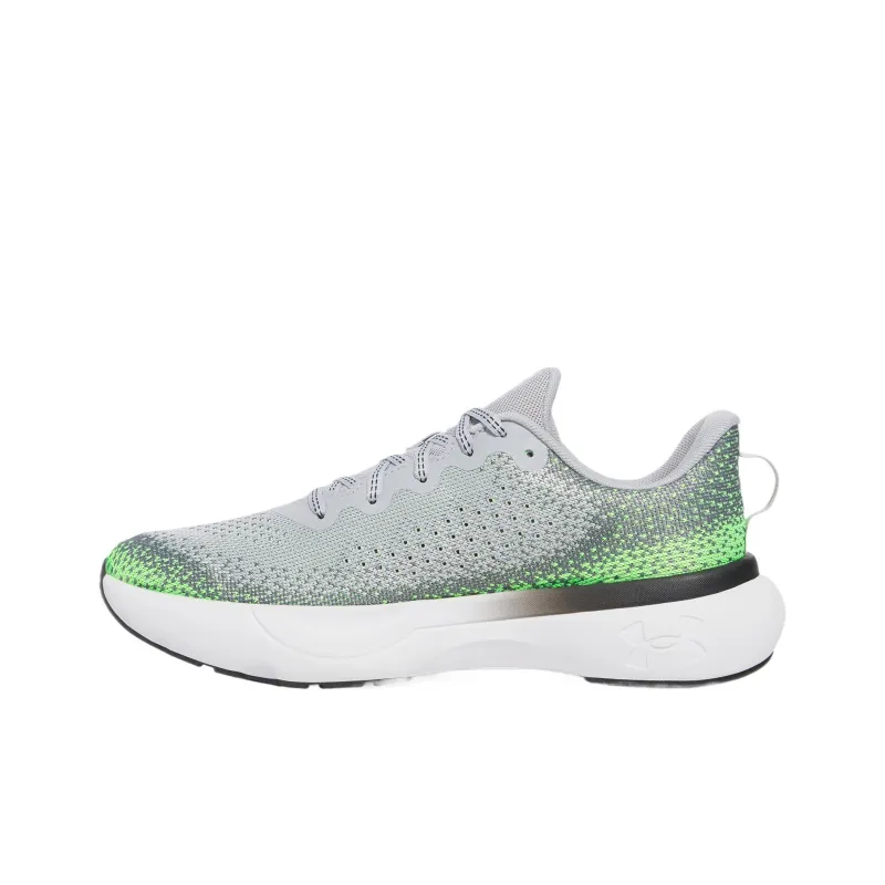 Under Armour Low Top Running Shoes Men's Gray-2