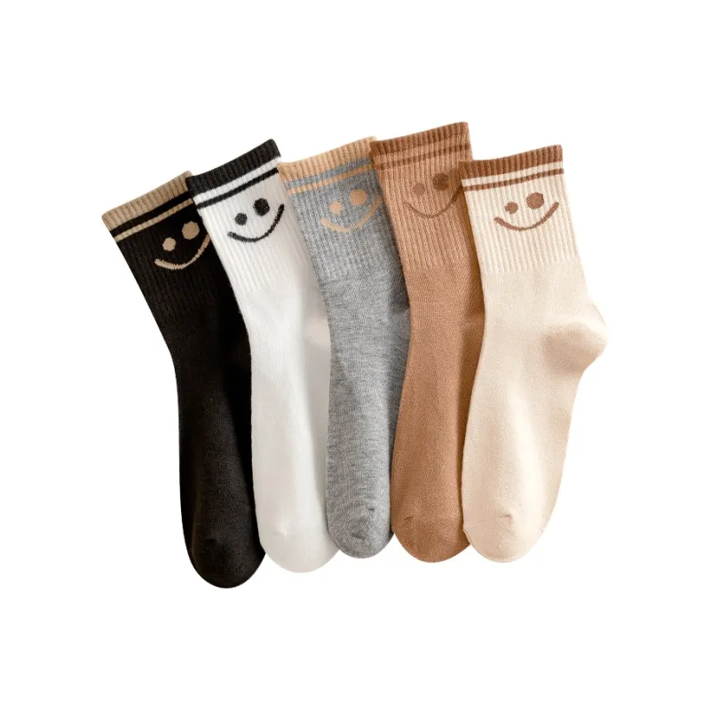 Yalu Mid Calf Socks Women's 5 Pack-0