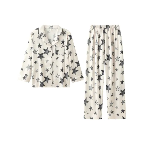 Gongdie Pajama Set Women's White