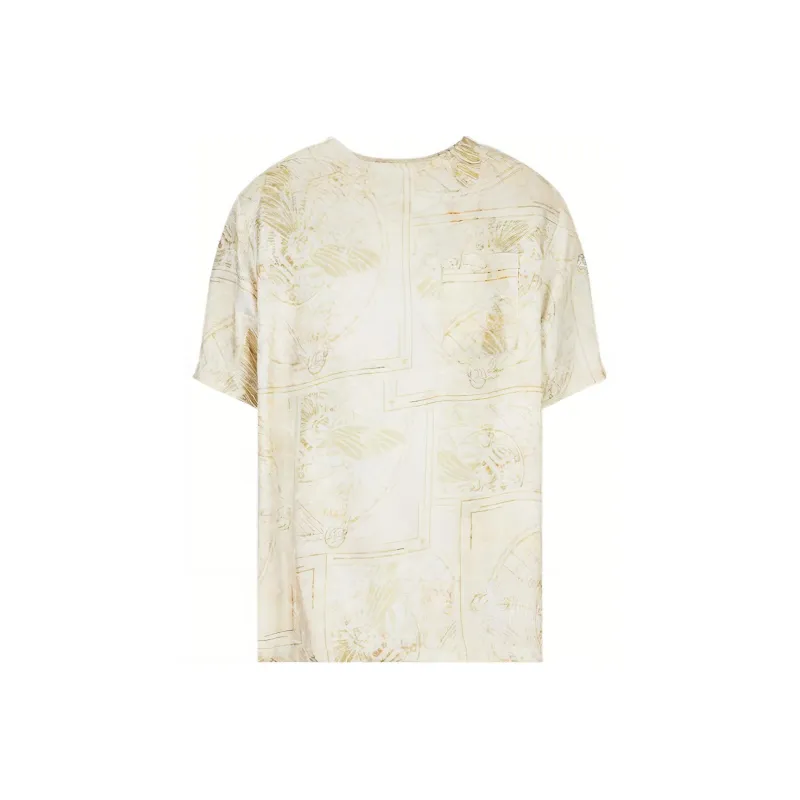 EMPORIO ARMANI SS22 T Shirt Men's Yellow-0
