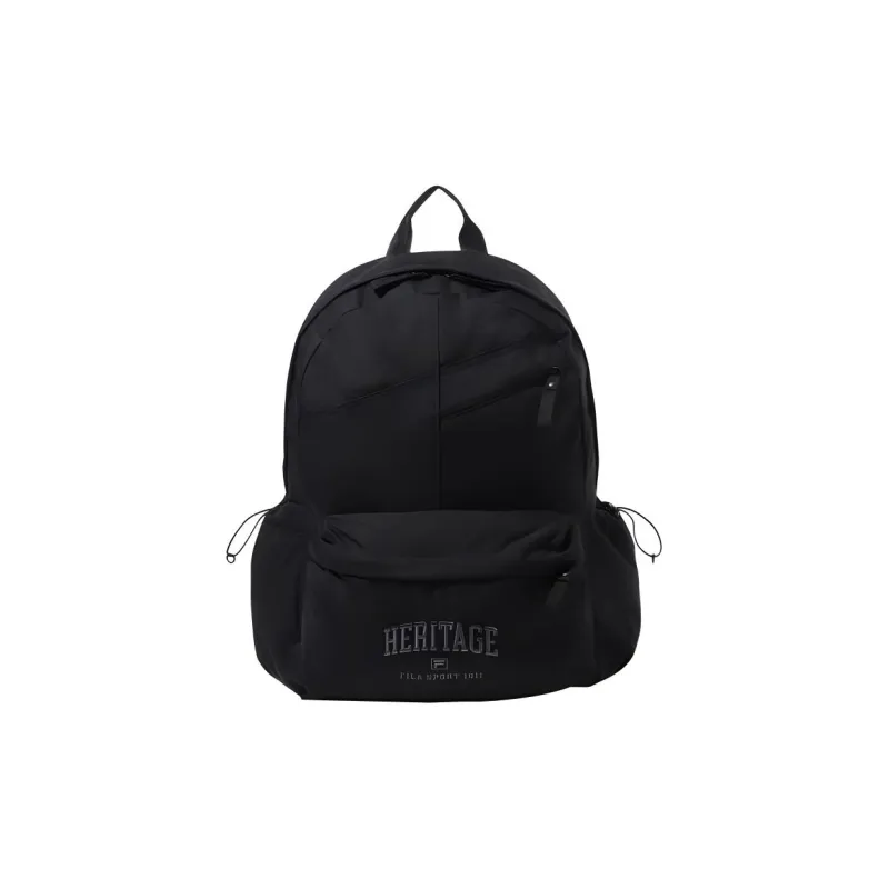 FILA Nylon Backpack Unisex Black-0