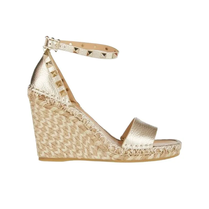Valentino GARAVANI One Strap Sandals Women's Gold-1