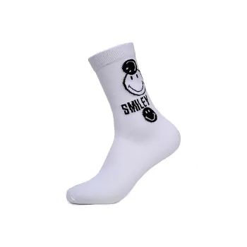 SMILEY Mid Calf Socks Unisex Combo Set