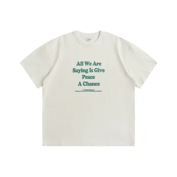 EVISTUB SS22 T Shirt Men's Moon White