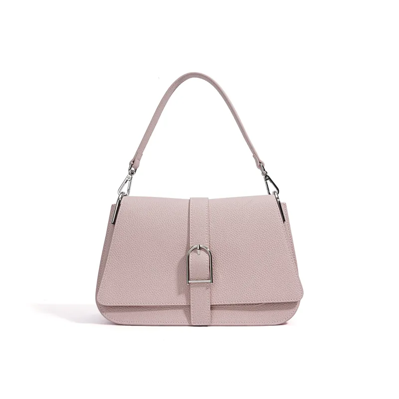 COURONNE Top Grain Cow Leather One Shoulder Handbag Women's Multicolor-5