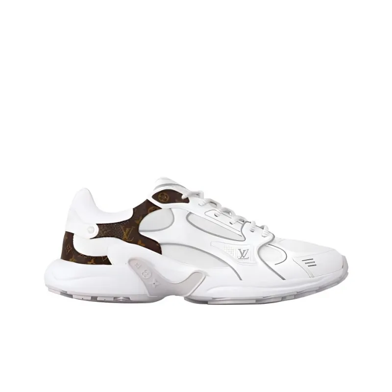 LOUIS VUITTON Olympia Low Top Casual Shoes Women's White-1