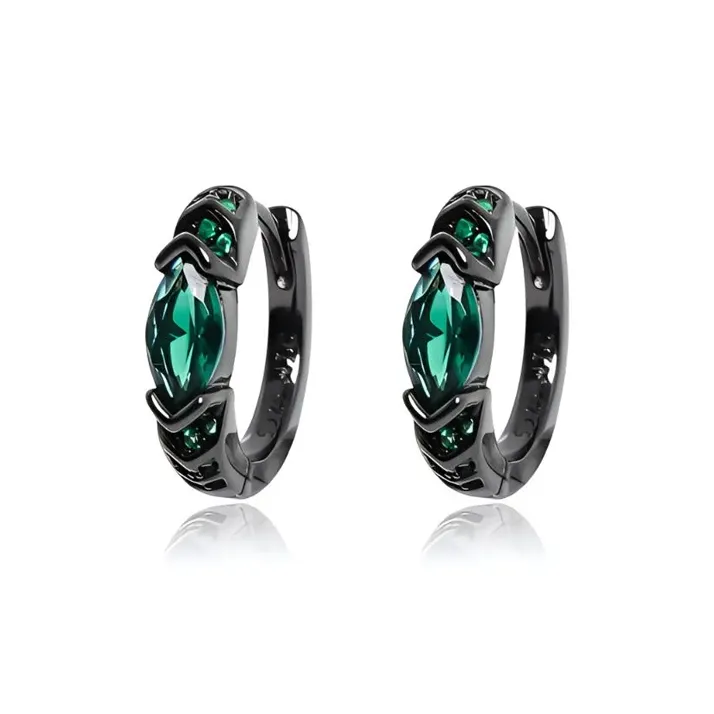 SHK S999 Fine Silver Earrings Unisex-2