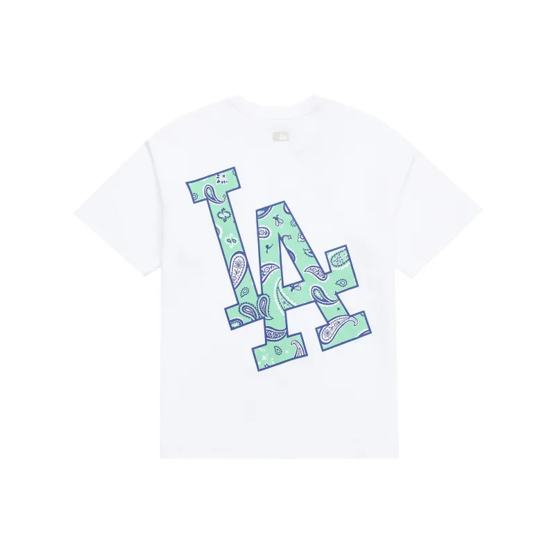 MLB Los Angeles Dodgers T Shirt Unisex White-0