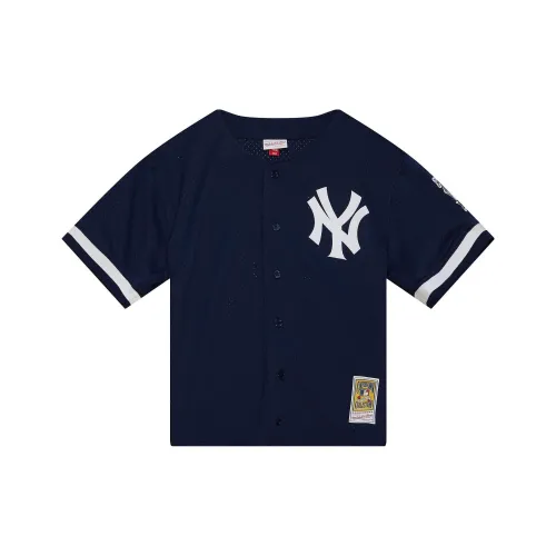 Mitchell Ness T-Shirts Men Navy Blue