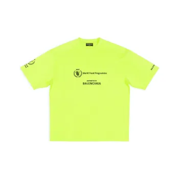 Balenciaga Balenciaga X WFP FW22 T Shirt Men's Neon Green