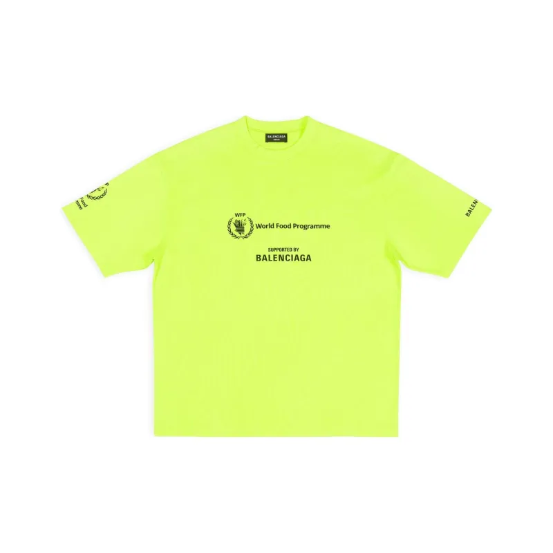 Balenciaga Balenciaga X WFP FW22 T Shirt Men's Neon Green-0