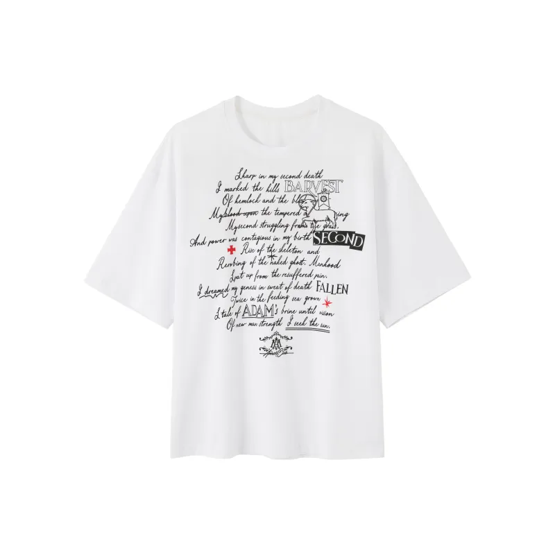 AMONSTER T-Shirts Unisex White-0