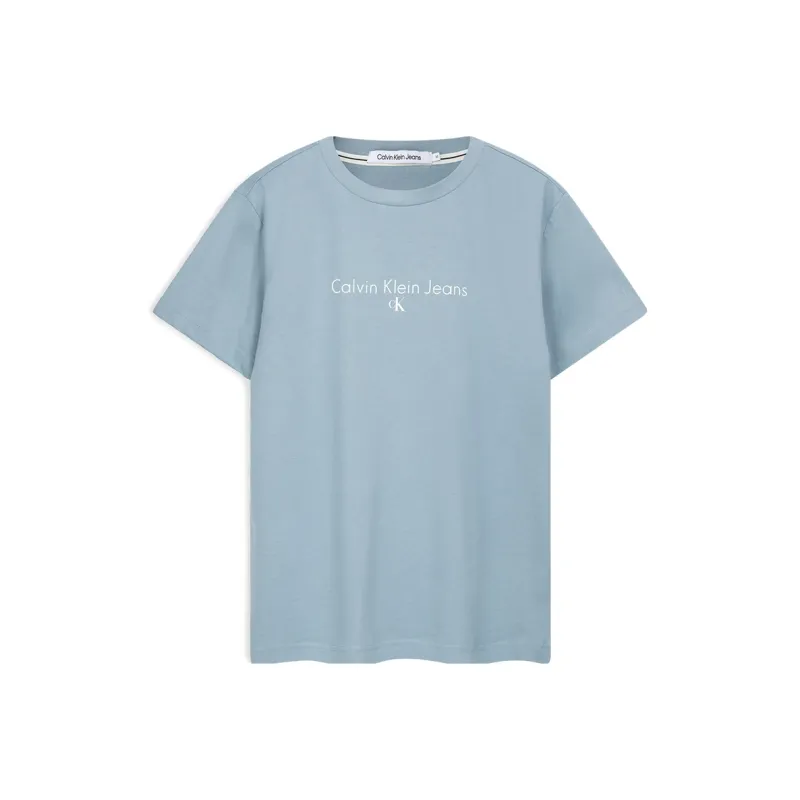 Calvin Klein T-Shirts Unisex Blue-0