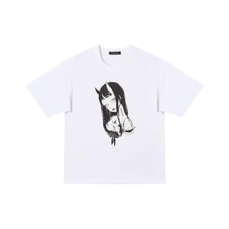 BIENKIMIIYE T Shirts Unisex White-0