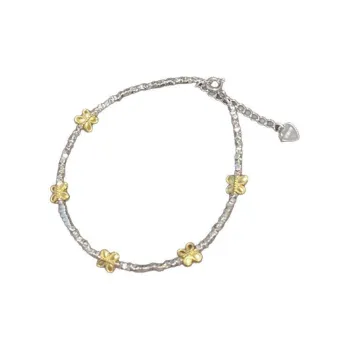 U state 999 Fine Silver Pure Silver Bracelets Women's