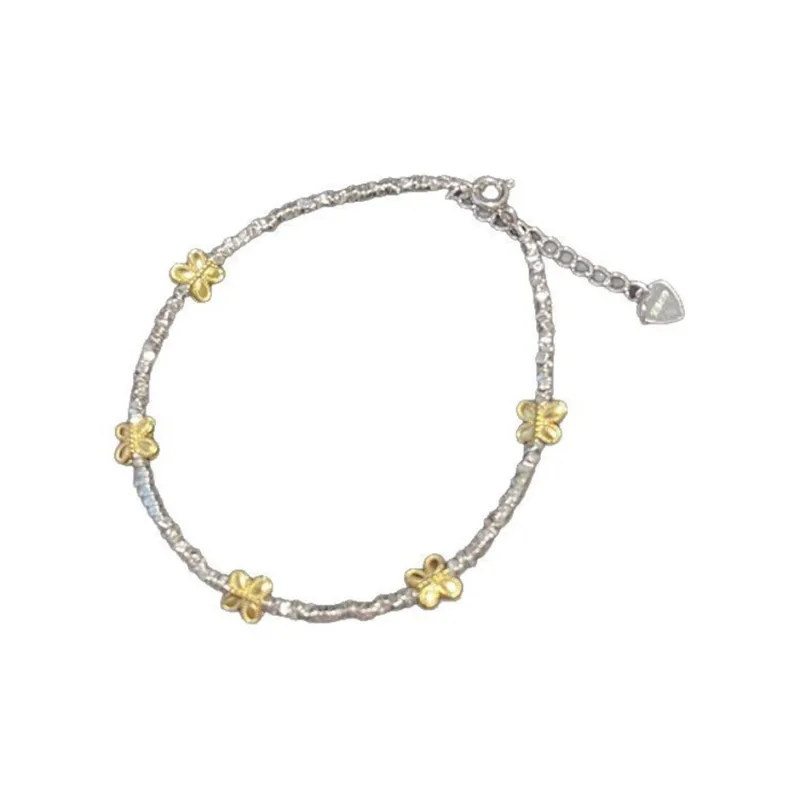 U state 999 Fine Silver Pure Silver Bracelets Women's-0