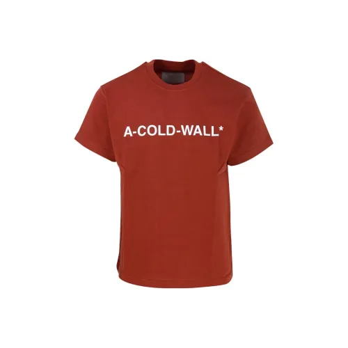 A COLD WALL* T Shirts Men Red