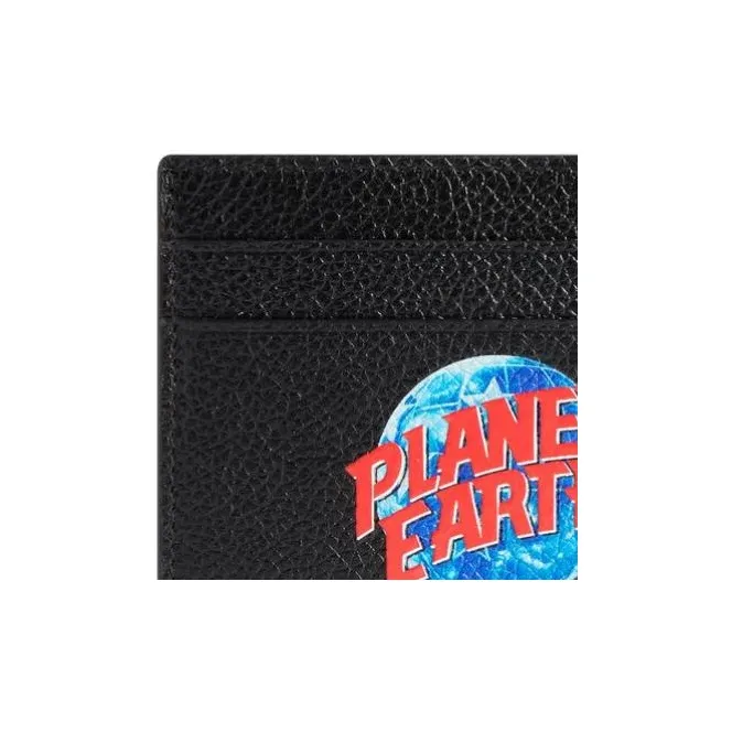 Balenciaga Planet Earth Printed Long Cardholder-4