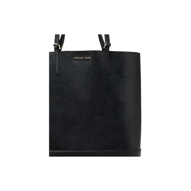 MICHAEL KORS Kelli Cow Leather Handbag Tubas Women's Black-3