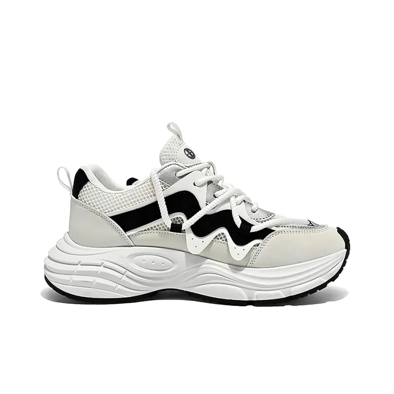 Yi Jiabao Anti Slip And Wear Resistant Quick Dry Low Top Chunky Sneakers Men's-16