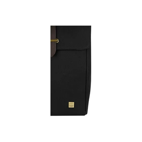 KNOMO Canvas Backpack Regular Unisex Black-3