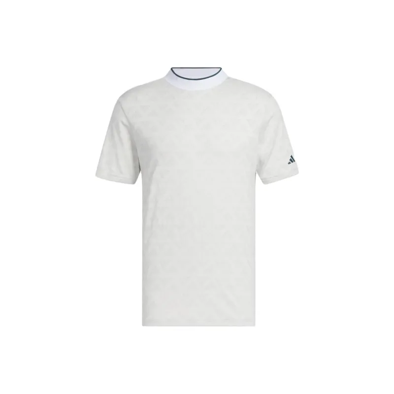 Adidas Free Shipping With AdiClub Adi Jacquard Mock Polo Shirt-0