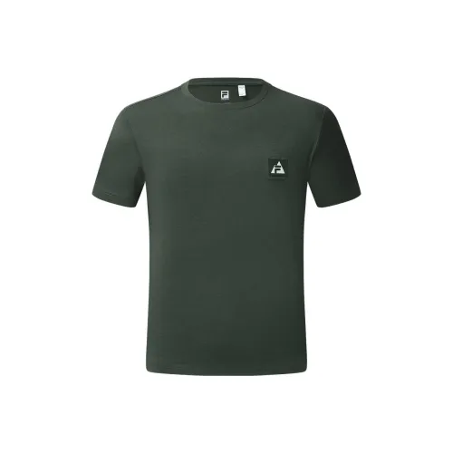 FILA T Shirt Men's Dark Gray Green