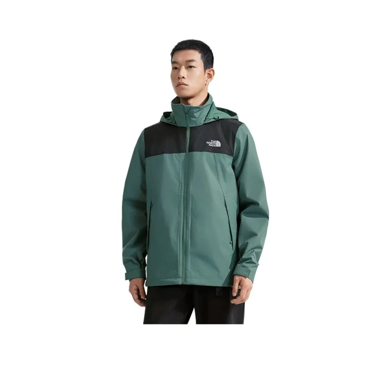 THE NORTH FACE SANGRO Windbreaker Jackets Unisex Duck Green/Cosmic Black-0