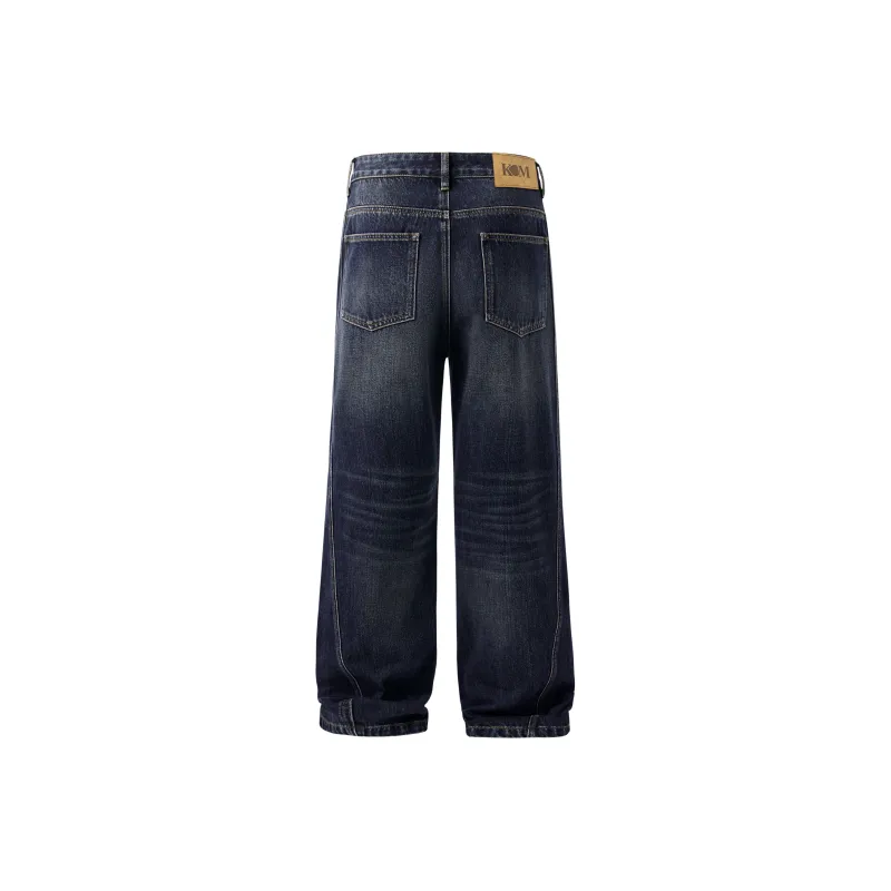 KM Jeans Unisex Blue Purple-1