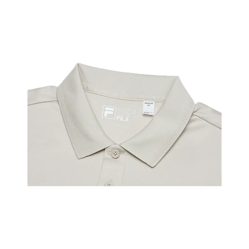 FILA MODERN HERITAGE Polo Shirt Men's Volcanic Stone Gray-4