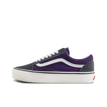Vans LX OLD SKOOL Anti Slip Wear Resistant Low Top Skateboard Shoes Unisex Purple